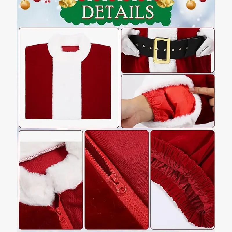 Santa Claus Costume For Adults