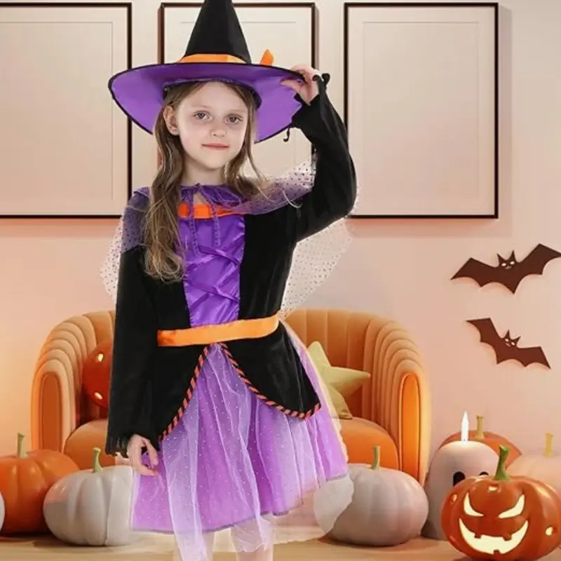 Witch Costume For Kids